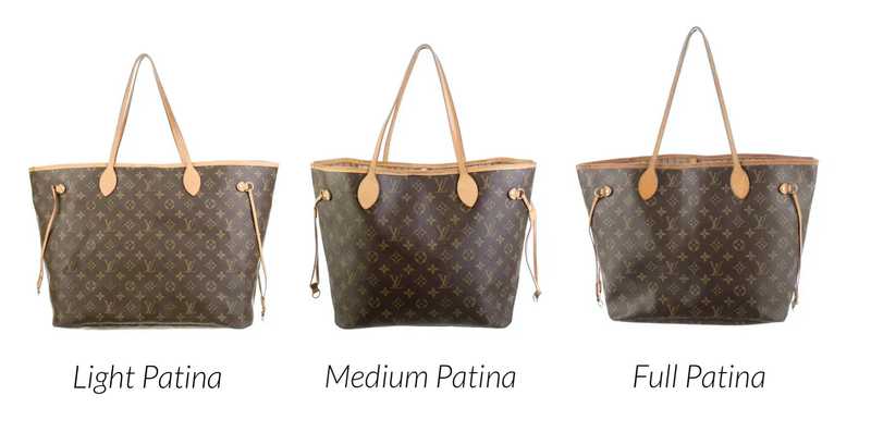 Patina Stages on Louis Vuitton Neverfull